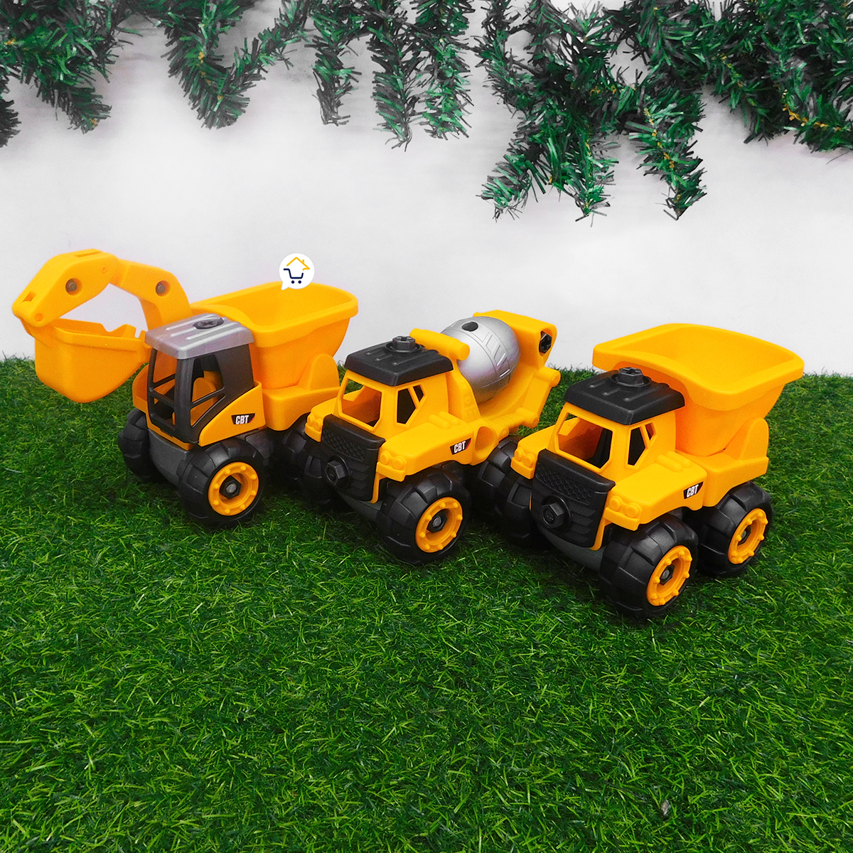 Miniatura 2 de Set X3 Construccion Excavadora STPF11